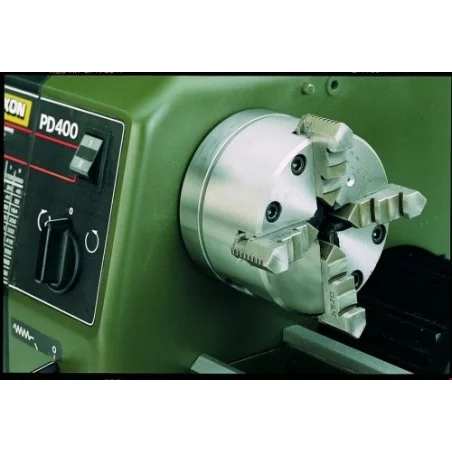 4-Backen Drehfutter zentrisch passend PD 400 Durchmesser 100 mm