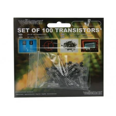 Set mit 100 Transistoren asortiert