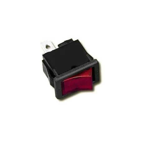 Einbauschalter Miniatur. M/A 6A 12Volts 1-polig