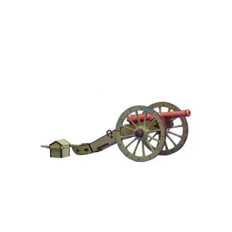 Napoleonische Epoche 54mm : Kanone Gribeauval