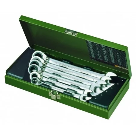 Set Schraubschlüssel MICRO-Combispeeder von 10 bis 19 mm 6 Teile