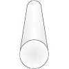 Tube de polystrol plein rond 3,2mm. Sachet de 4 pièces