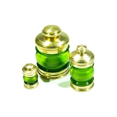Lanternes 8mm 360° Farbe : Grün. 1 Stück