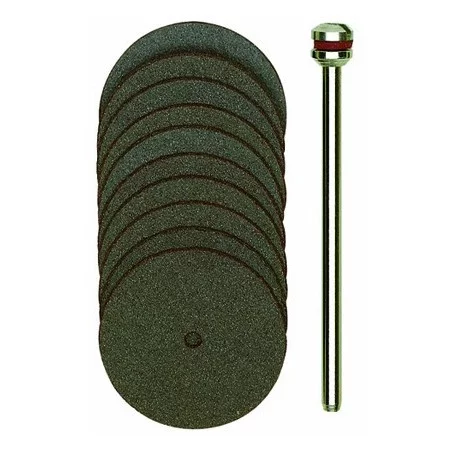 Disques à tronçonner en corindon Ø 22 mm axe 2,35 par 10 pièces