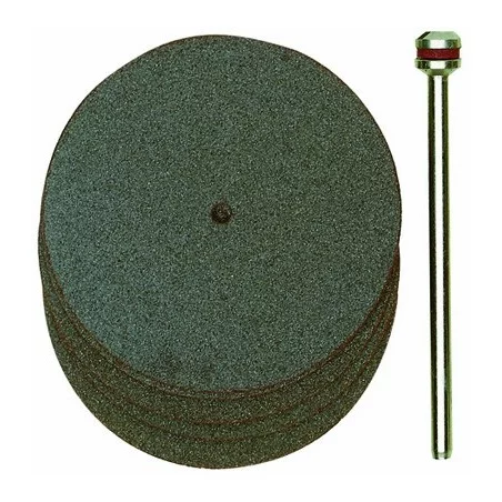 Disques à tronçonner en corindon Ø 38 mm axe 2,35 par 5 pièces