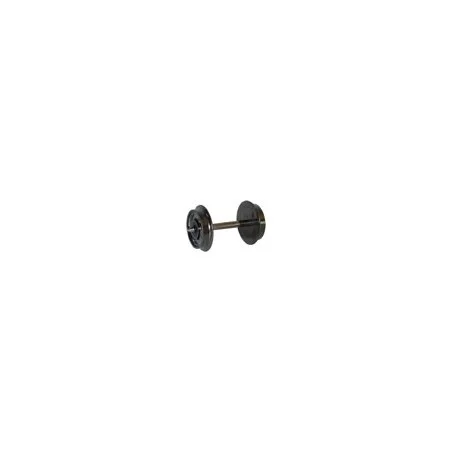 Märklin Wechselstrom. Radachse Scheibenrad, Durchmesser 10.4 mm. Abstand 24.40 mm