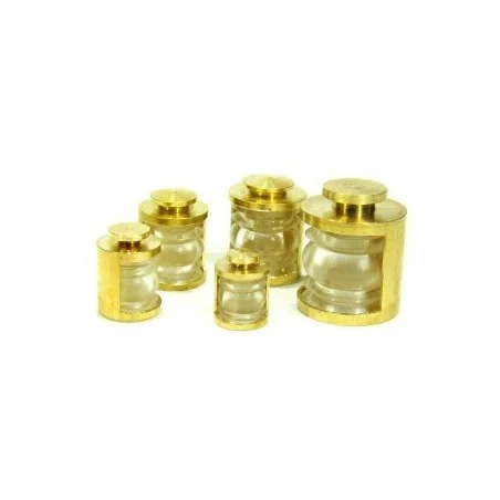 Lanterne 5,7mm 180° Farbe : Transparent. 1 Stück + LED