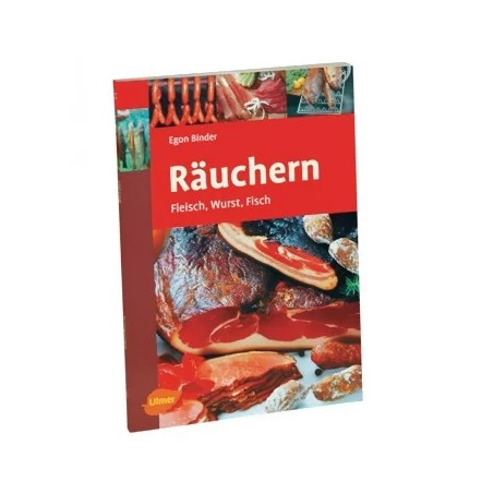 Livre -en allemand- Räuchern (Fumer) procédés de fumage et recettes pour viande, charcuterie et poisson.