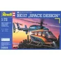 Kit Hélico Eurocopter BK117 avec colle et peinture
