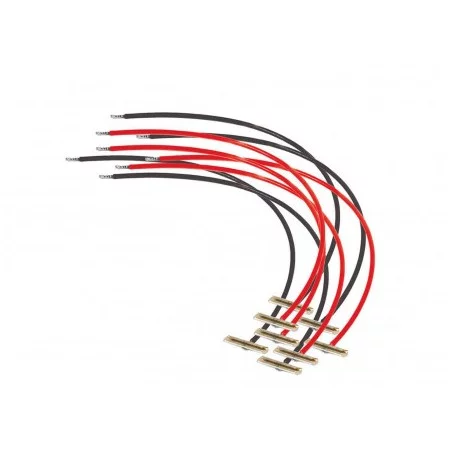 Eclisses alimentées pour Rails Code 100 et 124 (4 paires)