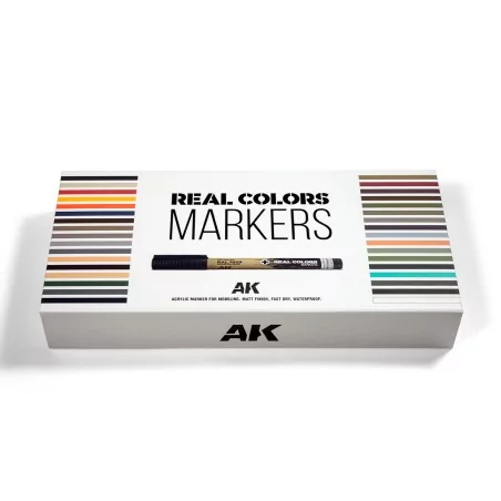 Real Colors Markers SPECIAL BOX 34 units