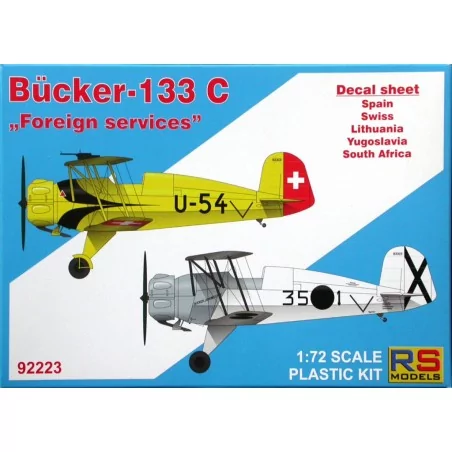 BÜCKER 133 C "FOREIGN SERVICES" 1/72