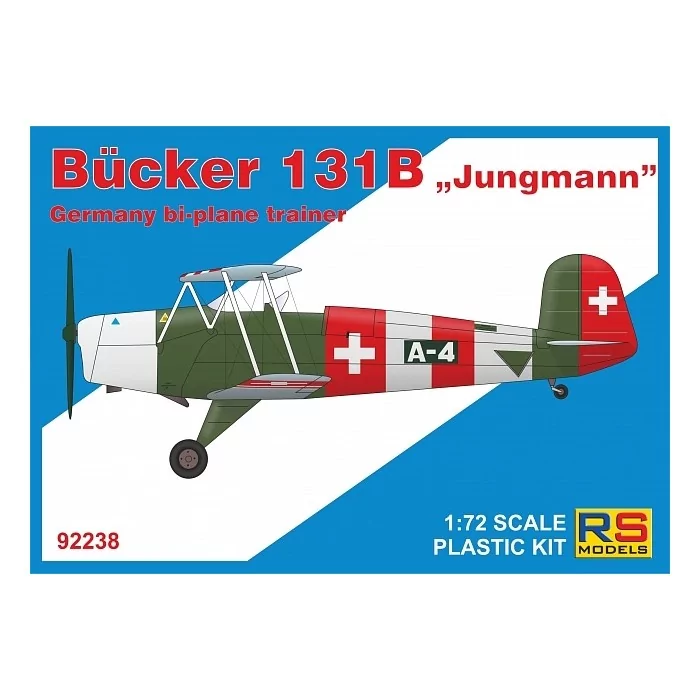 Bücker Bü 131 B Jungmann 1/72