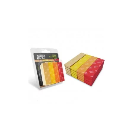 Eponge de Ponçage Flexible - Assortiment de GROS GRAIN x20