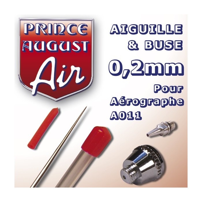 Aiguille et buse de 0,2 mm pour Aérographe A011