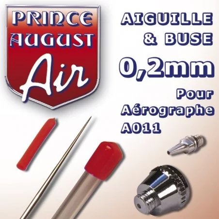 Nadel und Düse 0.2 mm pasend zu Airbrush A011
