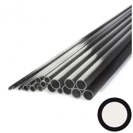 Tube de carbone de 2x0,5mm longueur 1 mètre