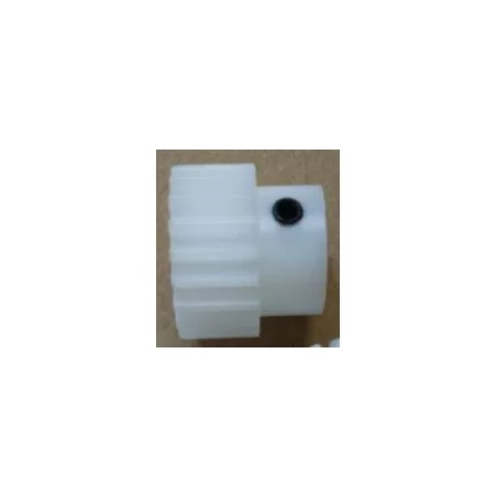 Roue à denture droite - Module 0,5 en PVC - Dents : 30 Axe 3,17mm