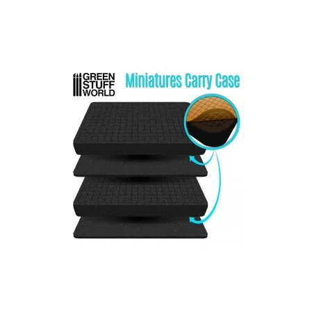 Mallette / valise de transport avec mousses universelles