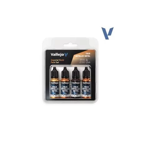 Set de peinture acrylique 77.252 Imperial Gold Paint Set