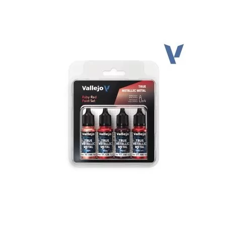 Set de peinture acrylique 77254 – Set – Rouge rubis