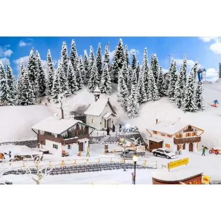 HO/ Coffret Hiver à la montagne