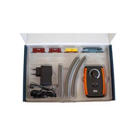 Coffret de départ "bleue" - échelle Z / BB67400 SNCF BLEUE