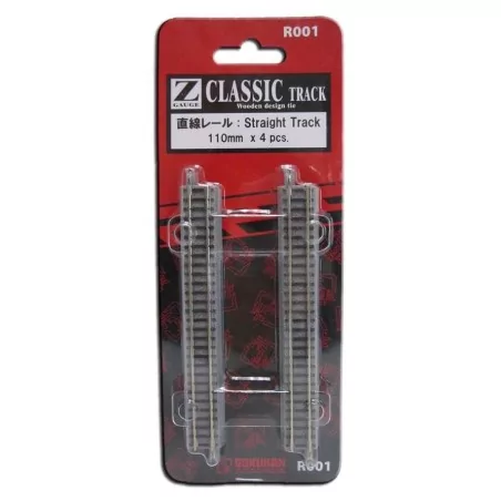 Z/ Rail droit, 110 mm, avec panneau de connexion