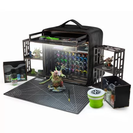 borsa - valigia - valigetta - postazione di verniciatura portatile