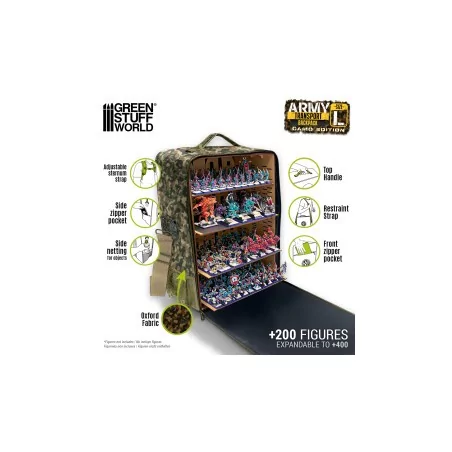 Sac de transport pour les miniatures L édition spéciale CAMO