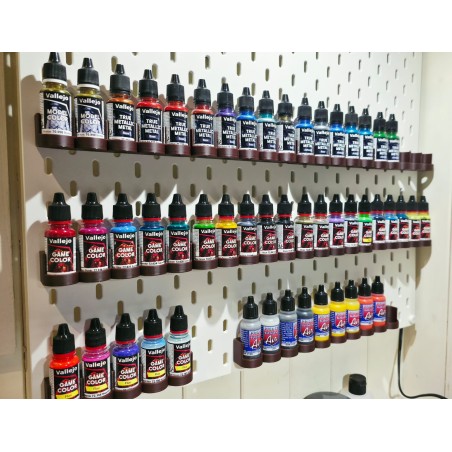 PANNEAU IKEA SUPPORTS POUR FLACONS VALLEJO - AK - PRINCE AUGUST - ....