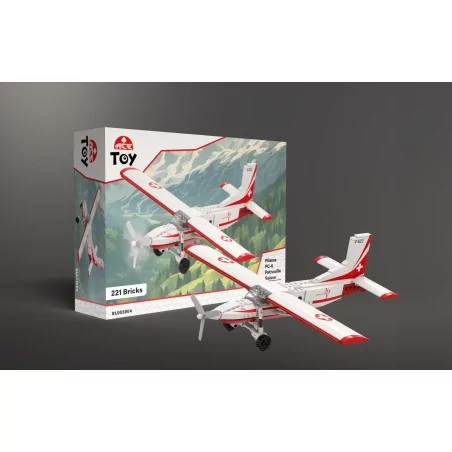 Pilatus PC-6 Patrouille Suisse (lego compatible)