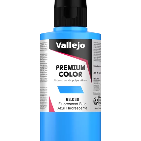 63038 – Premium Fluorescent – Blue Fluo – Bleu Fluo 200ml