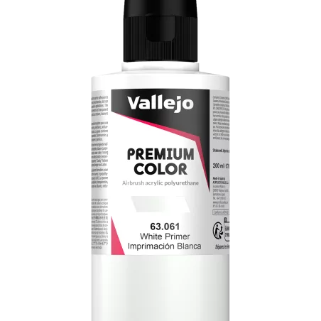 63061 – Premium Primer – White Primer – Apprêt Blanc 200ml