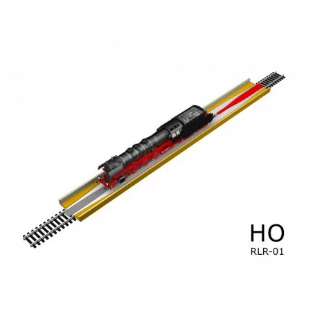 copy of Rail maillechort, traverses imitation bois code 100. Par 12