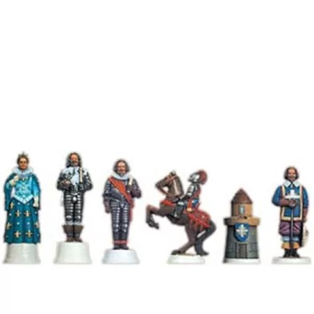 SUPER SET JEUX D'ECHECS - LES 3 MOUSQUETAIRRES 54 mm
