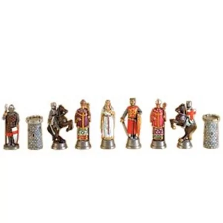 SUPER SET JEUX D'ECHECS - les Croisades : Richard Cœur de Lion - 54 MM 54 mm