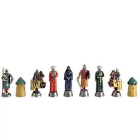 SUPER SET JEUX D'ECHECS - les Croisades : Richard Cœur de Lion - 54 MM 54 mm