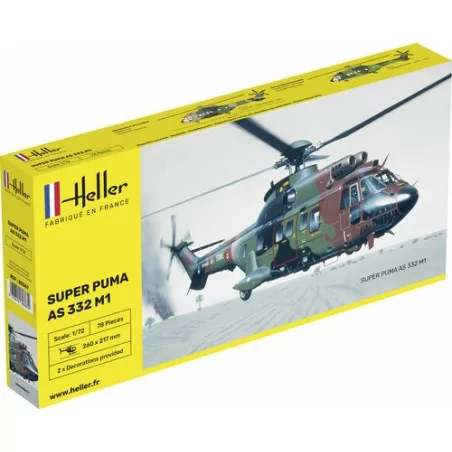 HELLER AS332 Super Puma 1/72 Swiss Air Force