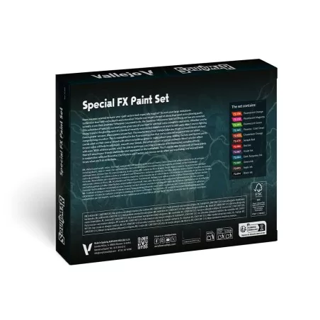 VALLEJO - 72207 – Special FX Paint Set