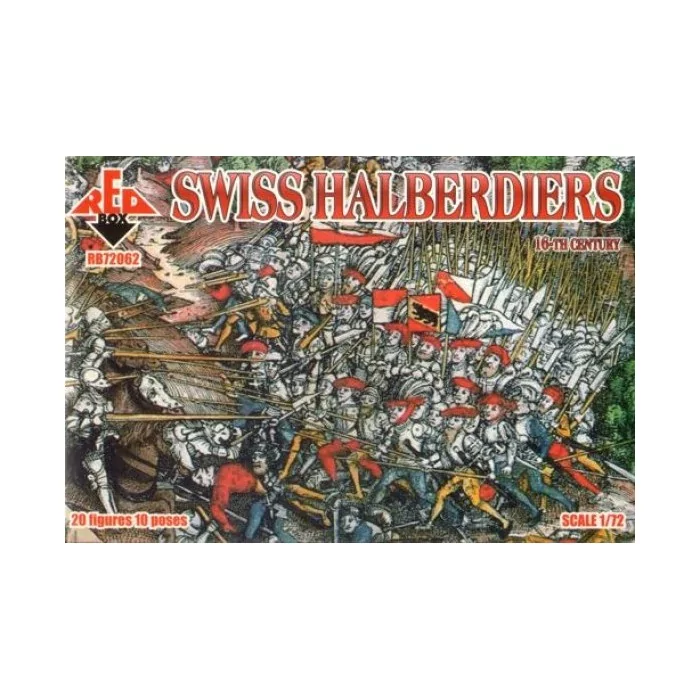 1/72 Swiss Halberdiers 16th...