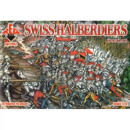 1/72 Swiss Halberdiers 16th century