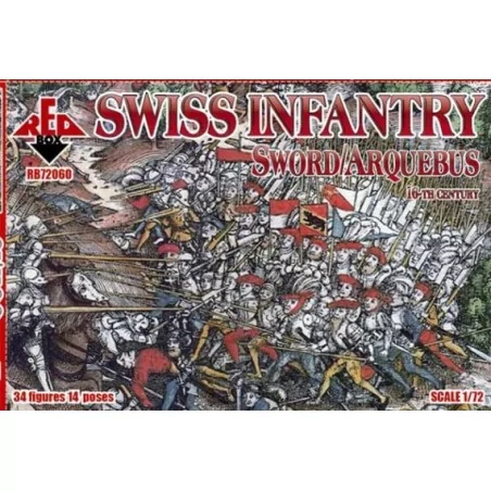 1/72 Swiss infantry 16th century