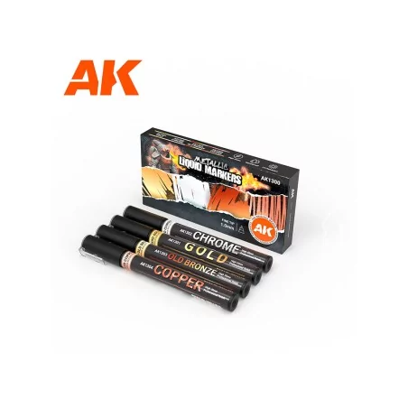 METALLIC Markers (4 references) SET