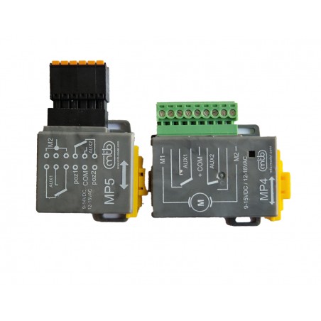 set de 5 Moteurs lents pour aiguillages de tout type avec interrupteur auxilliaire