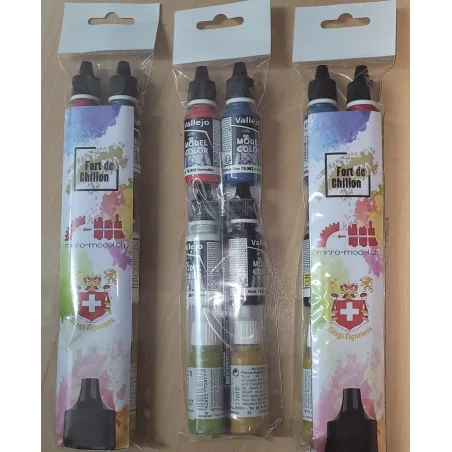 Set d'initiation peinture figurines