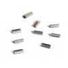 Eclisses en maillechort pour rail type flat bottom