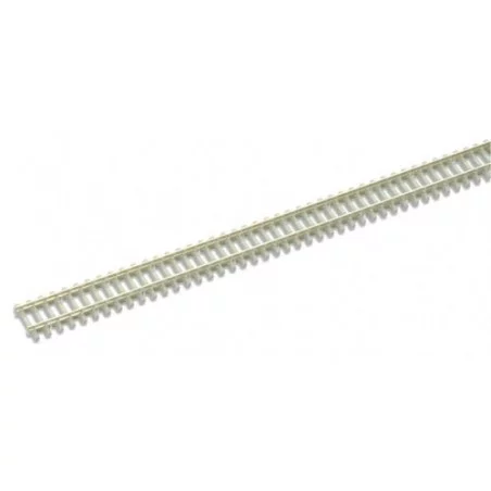 Rails flexibles, 914 mm (36in). Traverses imitation béton