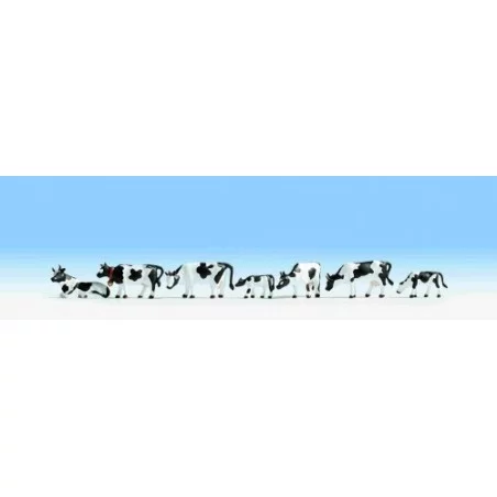 H0 / Vaches, blanches et noires