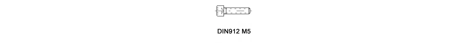 DIN912 M5